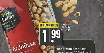 Scheck-in-Center Red Rhino Erdnüsse Angebot