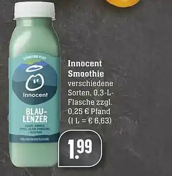 Scheck-in-Center Innocent Smoothie Angebot