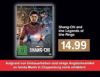 Famila Nord West Shang-chi And The Legends Of The Rings Angebot