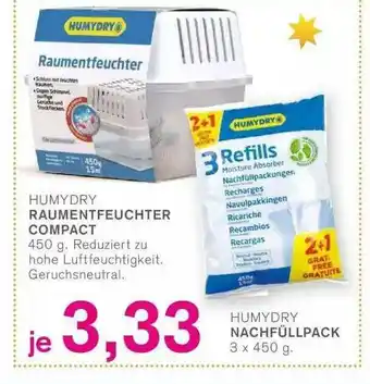 KODi Humydry Raumentfeuchter Compact Humydry Nachfüllpack Angebot