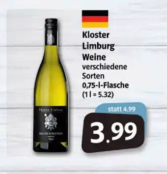 Markant Markt Kloster Limburg Weine Angebot