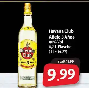 Markant Markt Havana Club Añejo 3 Años 40% Vol Angebot