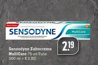 Scheck-in-Center Sensodyne Zahncreme Multicare Angebot