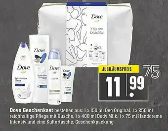 Scheck-in-Center Dove Geschenkset Angebot