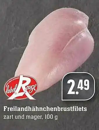 Scheck-in-Center Freilandhähnchenbrustfilets Label Rouge Angebot