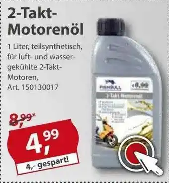 Sonderpreis Baumarkt 2-takt-motorenöl Angebot