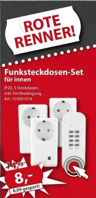 Sonderpreis Baumarkt Funksteckdosen-set Für Innen Angebot