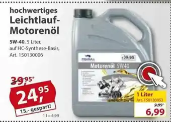 Sonderpreis Baumarkt Hochwertiges Leichtlauf-motorenöl Angebot