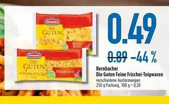 diska Bernbacher Die Guten Feine Frischerei-teigwaren Angebot