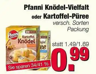 Edeka Scherer Pfanni Knödel-vielfalt Oder Kartoffel-püree Angebot