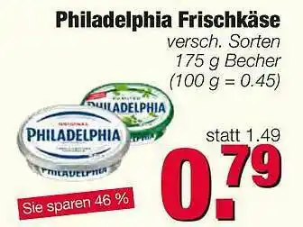 Edeka Scherer Philadelphia Frischkäse Angebot