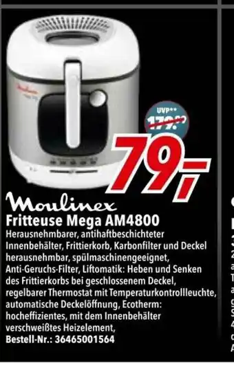 dodenhof Moulinex Fritteuse Mega Am4800 Angebot