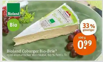 tegut Bioland Coburger Bio-brie Angebot