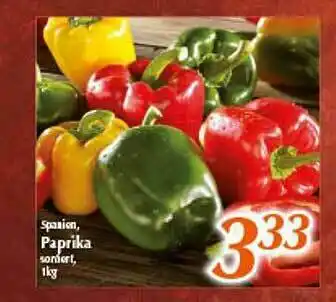 inkoop Paprika Angebot