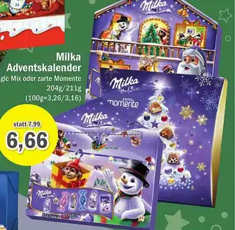 Aktiv Irma Milka Adventskalender Angebot