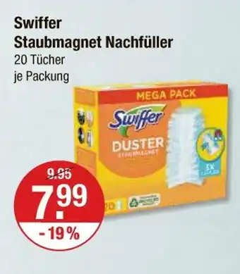 V Markt Swiffer staubmagnet nachfüller Angebot