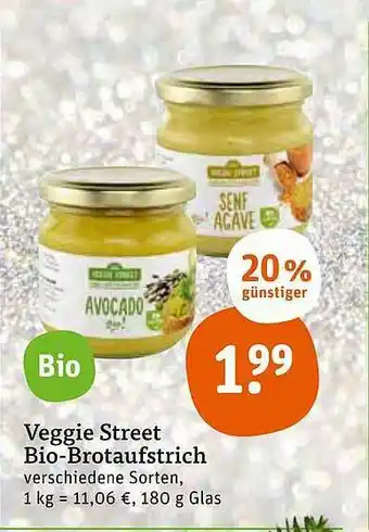 tegut Veggie Street Bio-brötaufstrich Angebot