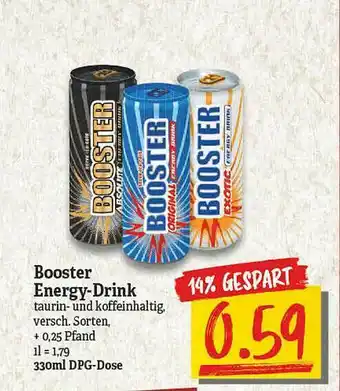 NP Discount Booster Energy-drink Angebot