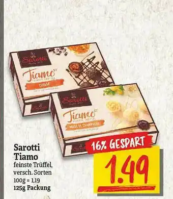 NP Discount Sarotti Tiamo Angebot