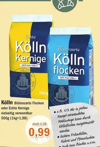 Aktiv Irma Kölln Blütenzarte Flocken Oder Echte Kernige Vielseitig Verwendbar Angebot