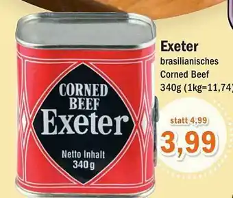 Aktiv Irma Exeter Brasilianischees Corned Beef Angebot