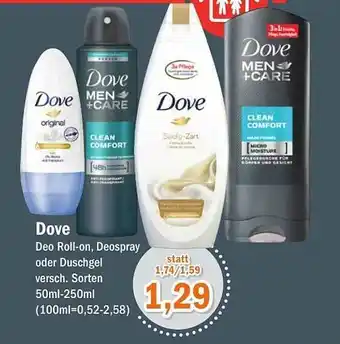 Aktiv Irma Dove Deo Roll-on Deospray Oder Duschgel Angebot