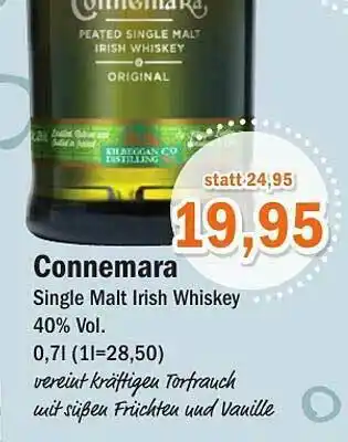 Aktiv Irma Connemara Single Malt Irish Whiskey Angebot