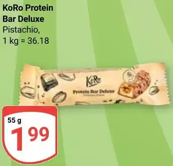 Globus KoRo Protein Bar Deluxe Angebot