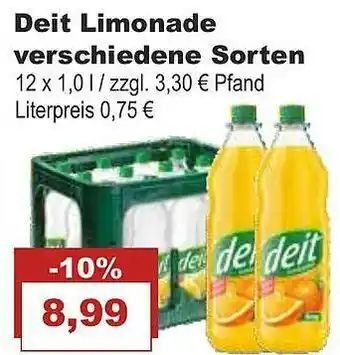 Bilgro Deit Limonade Angebot