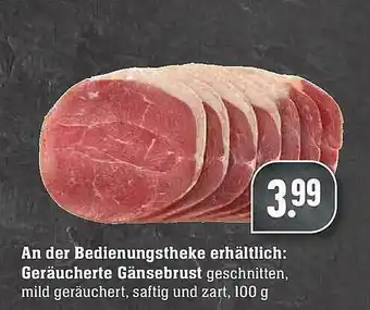 E-Center Geräucherte Gänsebrust Angebot