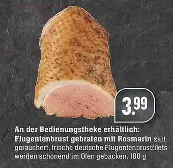 E-Center Flugentenbrust Gebraten Mit Rosmarin Angebot