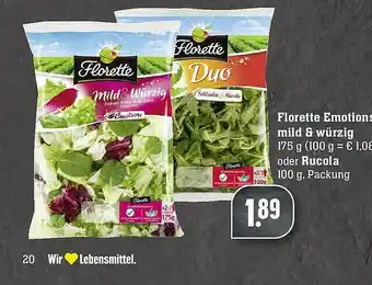 E-Center Florette Emotions Mild & Würzig Angebot