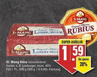 E-Center St Mang Käse Angebot