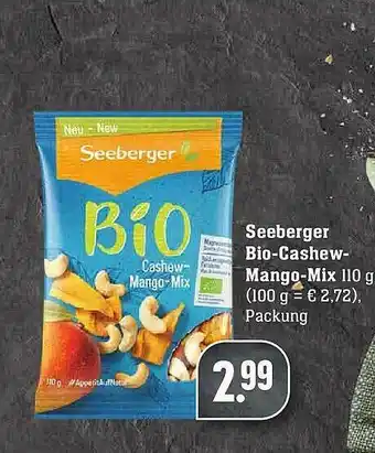 E-Center Seeberger Bio-cashew-mango-mix Angebot