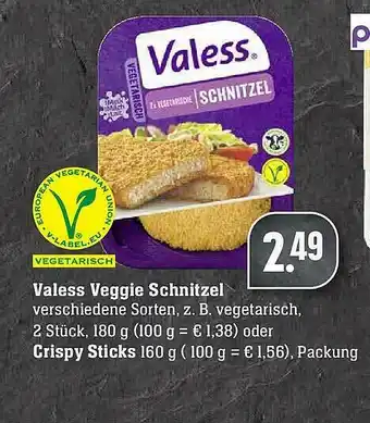 E-Center Valess Veggie Schnitzel Angebot