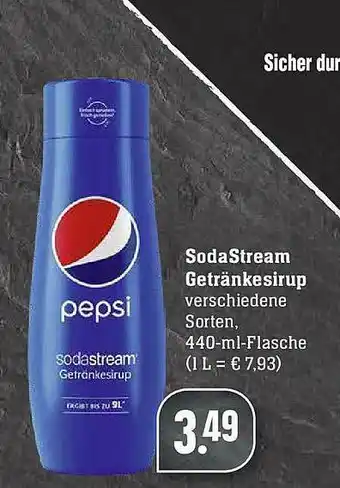 E-Center Sodastream Getränkesirup Angebot