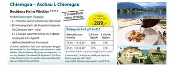 E-Center Chiemgau - Aschau I. Chiemgu Angebot