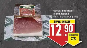 E-Center Gasser Südtiroler Markenspeck Angebot