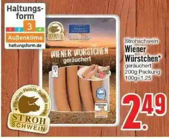 Edeka Wiener Würstchen Strohschwein Angebot