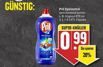 E-Center Pril Spülmittel Angebot