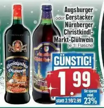 Edeka Augsburger Oder Gerstacker Nürnberger Christkindl-markt-glühwein Angebot