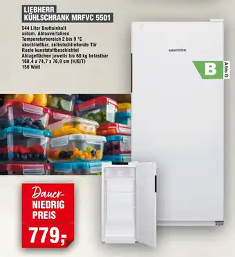 Handelshof LIEBHERR KÜHLSCHRANK MRFVC 5501 Angebot