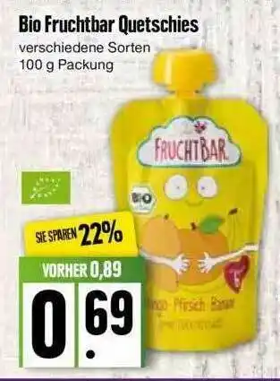 Edeka Bio Fruchtbar Quetschies Angebot