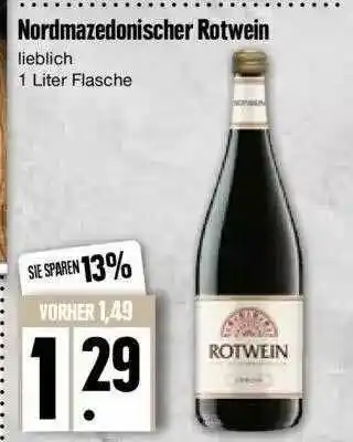 Edeka Nordmazedonischer Rotwein Angebot