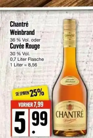 Edeka Chantré Weinbrand Oder Cuvee Rouge Angebot