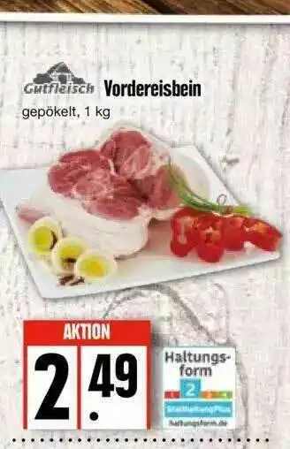 Edeka Gutfleisch Vordereisbein Angebot