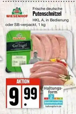 Edeka Gutfleisch Frische Deutsche Putenschnitzel Angebot