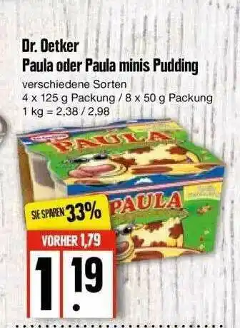 Edeka Dr. Oetker Paula Oder Paula Minis Pudding Angebot