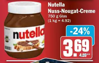 AEZ Nutella Nuss-Nougat-Creme Angebot