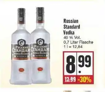 Edeka Russian Standard Vodka Angebot